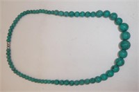 TIBETAN TURQUOISE BEAD NECKLACE