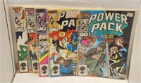 5 Power Pack Comic Books