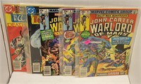 5 Warlord Comic Books