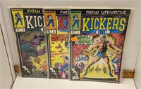 3 Kickers Comic Books