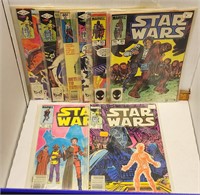 8 Vintage Star War Comic Books