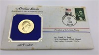 Abraham Lincoln Presidential Medals Cover