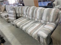 Wrap around couch and recliner chair