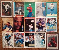 Warren Moon Football Card Lot (x15)