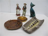 CANADIAN POTTERY  & FIGURINES