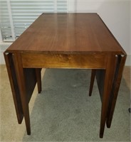 Solid Walnut Dropleaf Dining Table