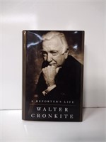 Walter Cronkite "A Reporters Life" Signed Book