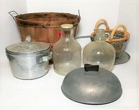 Antique Glass Jars & More