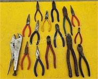 15 pairs of Assorted Pliers & Cutters