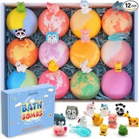 NEW Bath Bombs for Kids with Toys inside