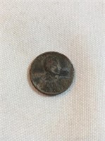 1943D  steel wheat penny