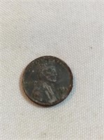 1943D  steel wheat penny