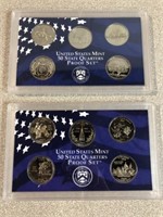 United States mint, 50 US state quarters proof