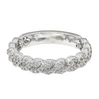 14k White Gold 0.50ct Diamond Ring