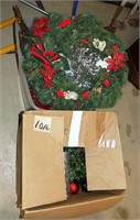 2 BOXES OF XMAS WREATHS