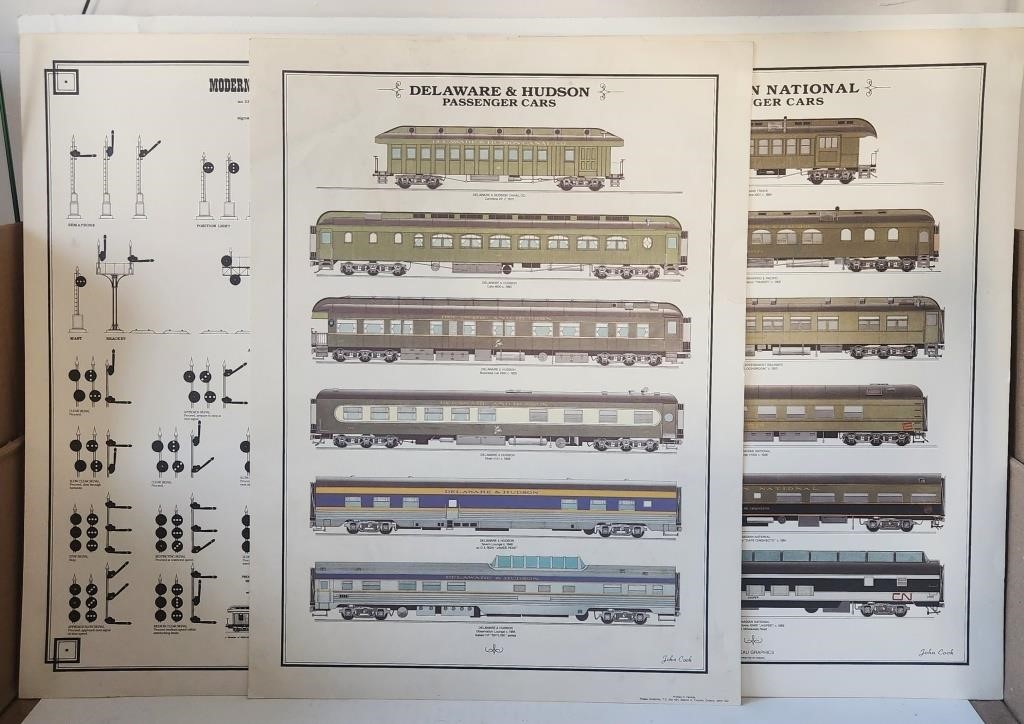 Delaware & Hudson Passenger Cars / Modern Rail Si