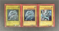 Yu-Gi-Oh Blue Eyes White Dragon Cards (3)