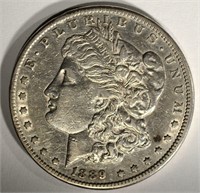 1889-CC MORGAN DOLLAR  XF-AU