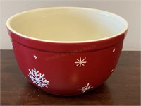 Longaberger Snowflake Bowl