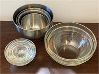 3 Sets of Nesting Bowls