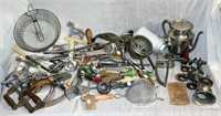 Large Lot of Vintage/Antique Kitchen Tools