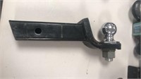 2”  drop hitch with 2 “ ball and receiver tube