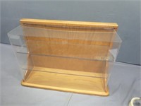 Wood & Acrylic Display Case 8x23"x 16 High
