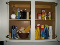 Household Items - Contents of Cupboard