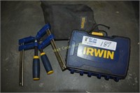 Irwin Bits and Clamps Lot
