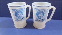 2 Vintage Shirley Temple Mugs