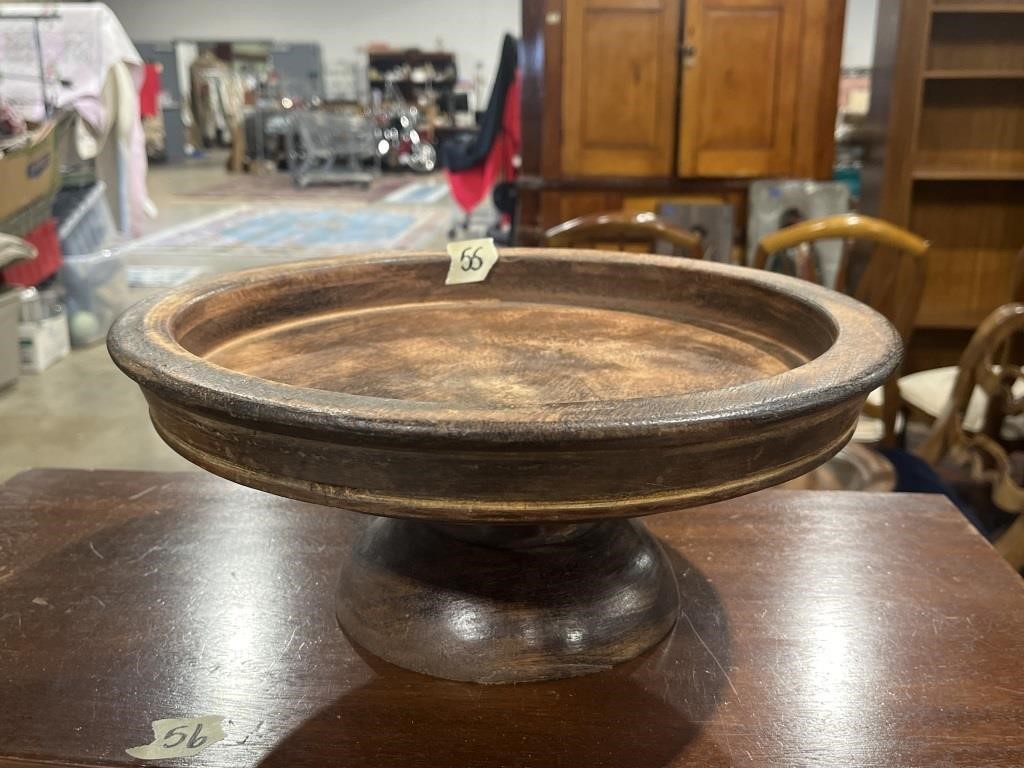 Wooden carved bowl