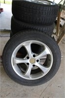 Set of 4 Mud and snow tires 255/55 R18