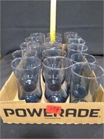 Box 0f 16 Smoked Glass Tumblers