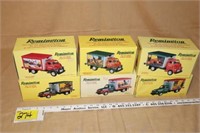 Remington Die-cast collectible truck series of 6