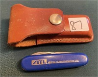 POCKET KNIFE AND CASE