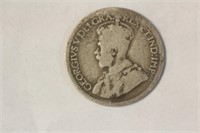 1919 Canada 10 Cents Silver Coin