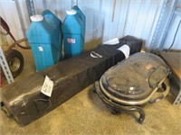 Lot of Water Jugs, Camping Grill and Canopy