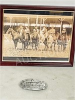 vintage photo Stampede Founders & buckle