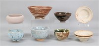9 Pieces Japanese Pottery