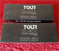 NIB 24 Tour Black Dunlop Golf Balls