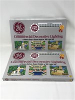 GE Miniature Style Commercial Clear 100 Lights (2)