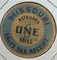 1. Mill Missouri sales tax receipts