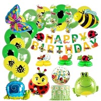SEALED-29 PCS Insects Birthday Party Supplies Bug