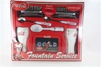 Coke Fountain Service (Spoons, Hersheys, Cups)