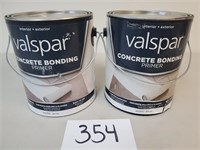 2 New Valspar Concrete Bonding Primer (No Ship)