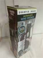 Sharper Image automatic wine opener looks new in