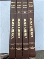 Black America Pictoral History Ebony Book set