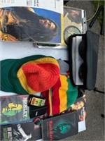 Bob Marley Lot Zippo Lighter Hats CDs Movie Book P