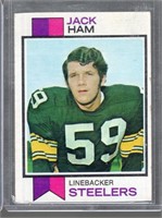 Jack Ham Rookie Card 1973 Topps #115
