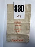 Vintage US Mint bank bag